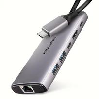 HMC-6L2L 2xUSB-A HDMI4K 1x USB-C PD100W USBC LA, DOCAXAHMC_6G2L