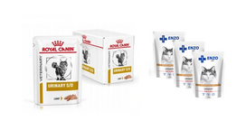 Royal Canin Cat Urinary in Loaf, 12x85g + ENZO VET šlapalas su jautiena želė katėms 3x100g