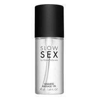 Bijoux Indiscrets Slow Sex, 50 ml Šildantis masažo aliejus