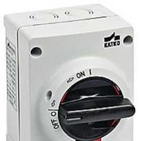 Mto Electric As Apsauginis jungiklis 125A 3P 2xM40 pilkas