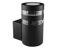Prezent 31306 - Lauko sieninis šviestuvas DAIMA 1xGU10/10W/230V IP44 juoda