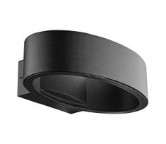 Prezent 31312 - LED sieninis lauko šviestuvas REBUS LED/5W/230V IP44 juoda