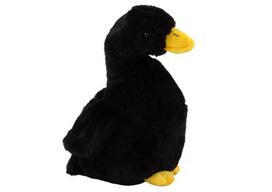 Pliušinis žaislas Žąsis, juoda, 30 cm