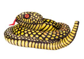 Pliušinis žaislas Gyvatė, geltona, 100 cm