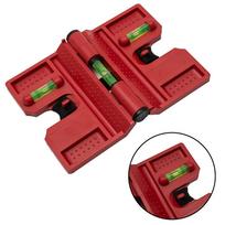 Horizontalus tvora lygiuoklis stulpas magnetinis plastikas vertikalus red