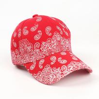 Cashew Flower Cap Trucker Hats Snapback Hats for Men and Women for Summer Baseball Caps Flat Brimmed Cap Duck Tongue Cap Sunshade Cap Adjustable raudona
