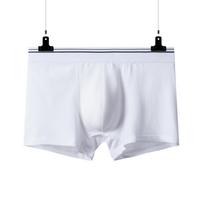 Vyriškos Didelių Dydžių Baltos Spalvos Medvilninės Bokserių Šortai Apatiniai Kelnaitės Berniukiškos Kelnaitės Homme Apatiniai Drabužiai Apatiniai Šortai L XL 2XL 3XL 4XL 4XL white