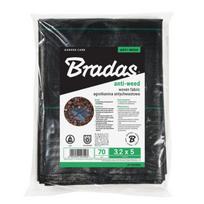 Agroplėvelė nuo piktžolių Bradas, 70 g/m², 1.1 x 15 m, juoda