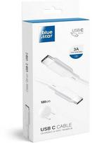 BlueStar Blue Star duomenų kabelis / laidas – greitas įkrovimas iš USB C į USB C 3A (Standartinis PD).