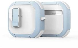 Dėklas DUX DUCIS PECP - TPU+PC protective case for AirPods 4 baltas mėlynas