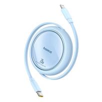 USB Cable Baseus Free2Pull USB-C to iP 20W 1m (blue)