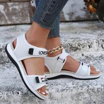 Baletės Moteriški Sportiniai Sandalai Vasariniai Kasdieniai Batai Madingos Šlepetės Tinklelis Ėjimui Bėgiojimui Paplūdimio Batai Tendencija Femme Zapatos 42 balta