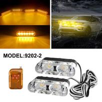 24 LED mirksintis švyturėlis, belaidis automobilio avarinis mirksintis švyturys, automobilio LED 12V, priekabos sunkvežimio stroboskopas, policijos įspėjamoji lemputė, automatinė diodinė lempa