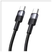 USAMS USB-C to USB-C Cable, 60W, 1.2m, Aluminum Alloy Data Cable, SY Series SJ724USB01 (US-SJ724)