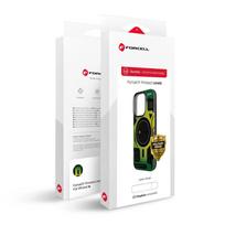 FORCELL F-PROTECT Levels with Dual Layer 4D technology, military drop-test certified, with MagSafe for IPHONE 16 PLUS, cyber green
