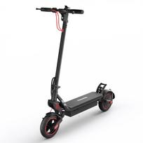 iScooter W8 elektrinis paspirtukas 9,5 colio sulankstomas priemiestinis paspirtukas 500W 48V10.4Ah baterija, programų valdymas juoda