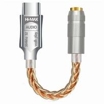 HiFi DAC C tipo iki 3,5 mm ausinių stiprintuvas USB C garso dekoderis AMP adapteris CB1200AU lustas garso plokštės skaitmeninis dekoderis, skirtas Android CB1200AU