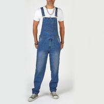 Vyriški kombinezonai Kombinezonai Tall Wash Jeans Reguliuojami dirželiai Džinsinis kombinezonas Laisvas darbinis kombinezonas Darbinės kelnės XXXL mėlyna