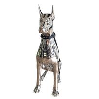 Namų dekoras Skulptūra Dobermano šuo Mažo dydžio menas Gyvūnų statulos Figūrėlių kambarys
