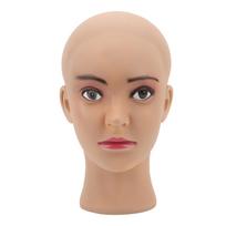 Manekeno galva PVC Plikas manekeno galvos modelis masažui, grožiui, makiažui, šukuosenų formavimui praktikuoti