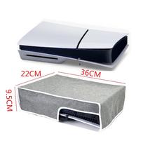 Šoninis stovas PS5 Slim Disc & Digital Edition, vietą taupantis horizontalus stovas su neslystančiais padukais, MadsHost stovo laikiklis