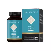 MINDSCOPIC, CLEAR FOCUS Caffeine Free, maisto papildas, N50