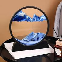 3D judantis smėlio paveikslas