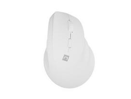 NATEC Vertical mouse Crake 2 2400DPI wireless Bluetooth 5.0+2.4Ghz white