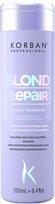 Korban Blond Repair Violet Shampoo šviesių plaukų šampūnas, 250 ml.