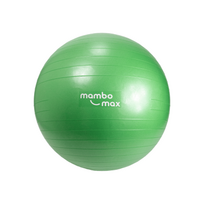 Gimnastikos kamuolys Mambo Max AB Gym Ball 45–95 cm su priedais (Skersmuo: 65 cm,Spalva: Žalia)