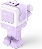 UGREEN Uno RG 65W 3-Port GaN Fast Charger EU purpe