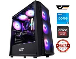 Kompiuteris MDATA GAMING i5-12400f 16GB 2TB SSD 1TB HDD RX 580 NoOS