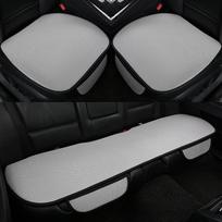 Ledinio šilko automobilio sėdynės pagalvėlių rinkinys – universalus, neslystantis, kvėpuojantis, be atlošo, visą sezoną veikiantis aušinimo padas. Single-piece Cushion
