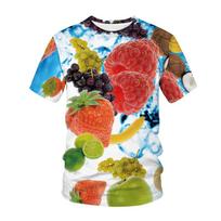 T Shirts Kawaii Hip Hop Fruit Style 3D Print Kids T Shirt Fashion Casual  Cartoons T-shirt Boy Girl Children's Clothes Tops 100cm
