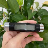 Automobilio skaitmeninio laikrodžio termometro LCD ekranas su temperatūra – automatinis prietaisų skydelyje montuojamas laikrodis su apšvietimu, 12/24 val. car clock-1pc