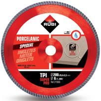 Deimantinis pjovimo diskas TPI 200 MM SUPER PRO; 31966 RUBI