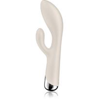 Satisfyer Spinning Rabbit 1 Rotating Shaft klitorį stimuliuojantis vibratorius rotacinis Beige 20 cm
