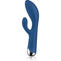 Satisfyer Spinning Rabbit 1 Rotating Shaft klitorį stimuliuojantis vibratorius rotacinis Blue 20 cm