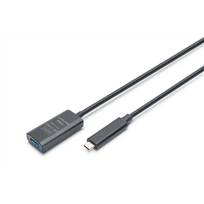 Digitus Active USB 3.2 Gen 2 10G Extension Cable | DA-73113 | USB-C to USB-A