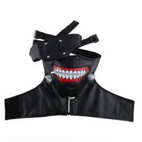 Anime Tokyo Ghoul Kaneki Ken Cosplay Kostiumai Kaukė Vakarėlis Kaukės Cosplay