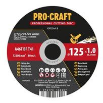 Pjovimo diskas ProCraft CD125x1.0 125 mm 1.0 mm 22.2 mm