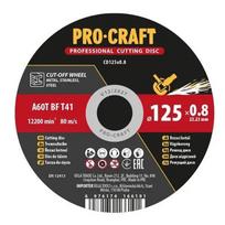 Pjovimo diskas ProCraft CD125x0.8 125 mm 0.8 mm 22.2 mm