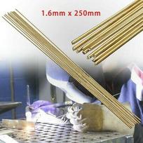 10 vnt. žalvario litavimo viela su srautu, lydoma, su šerdimi, suvirinimo įrankis 1,6 mm x 25 cm 10pcs-1.6MM x25CM
