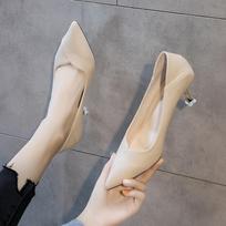 Ladies Summer Footwear Green Shoes For Women 2024 With Medium Heels Moccasins Stilito Vacation Stylish Offer Wholesale A E 34