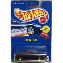 Hot Wheels Mainline Modeliukas BMW 850i dark blue with gold rims (kortelė 9/10)