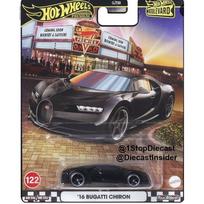 Hot Wheels Premium Boulevard 2025 Modeliukas 16 Bugatti Chiron (yra Sandėlyje)