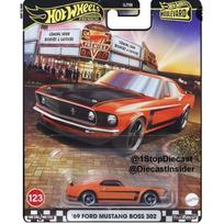 Hot Wheels Premium Boulevard 2025 Modeliukas 1969 Ford Mustang Boss 302 (yra Sandėlyje)