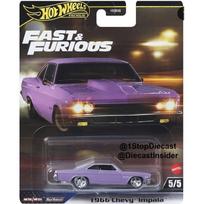 Hot Wheels Premium Fast Furious 2025 Modeliukas 1966 Chevy Impala purple (yra Sandėlyje)