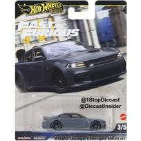PRE-ORDER Hot Wheels Premium Fast Furious 2025 Modeliukas 2020 Dodge Charger Hellcat