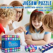 Stalo žaidimų ir kaladėlių rinkinys – Greito tempo dėlionės žaidimai nuo 4 metų – Įvairaus sudėtingumo – 2–4 žaidėjams One Size